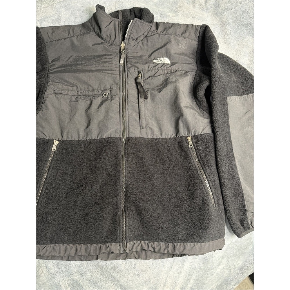 The North Face Denali Polartec Fleece Full Zip Jacket Vented Size Medium Black